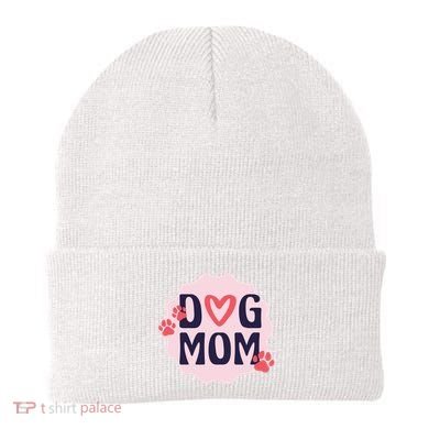 Dog Mom Paw Beanie