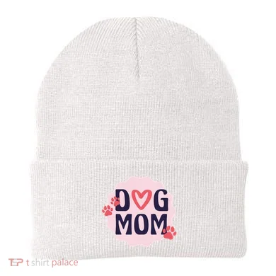 Dog Mom Paw Beanie