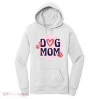Dog Mom Paw Women's Hoodie thumb 0