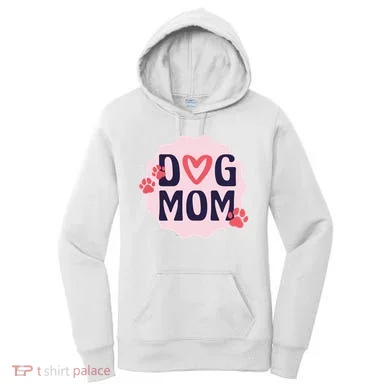 Dog Mom Paw Women's Hoodie