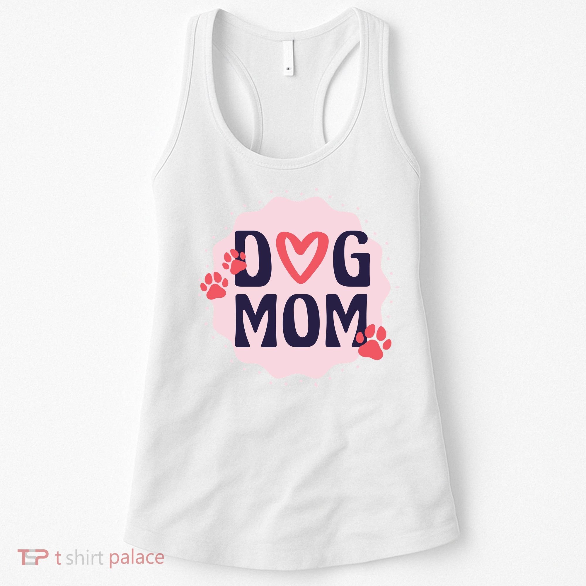 Dog Mom Paw Women's Tank Top