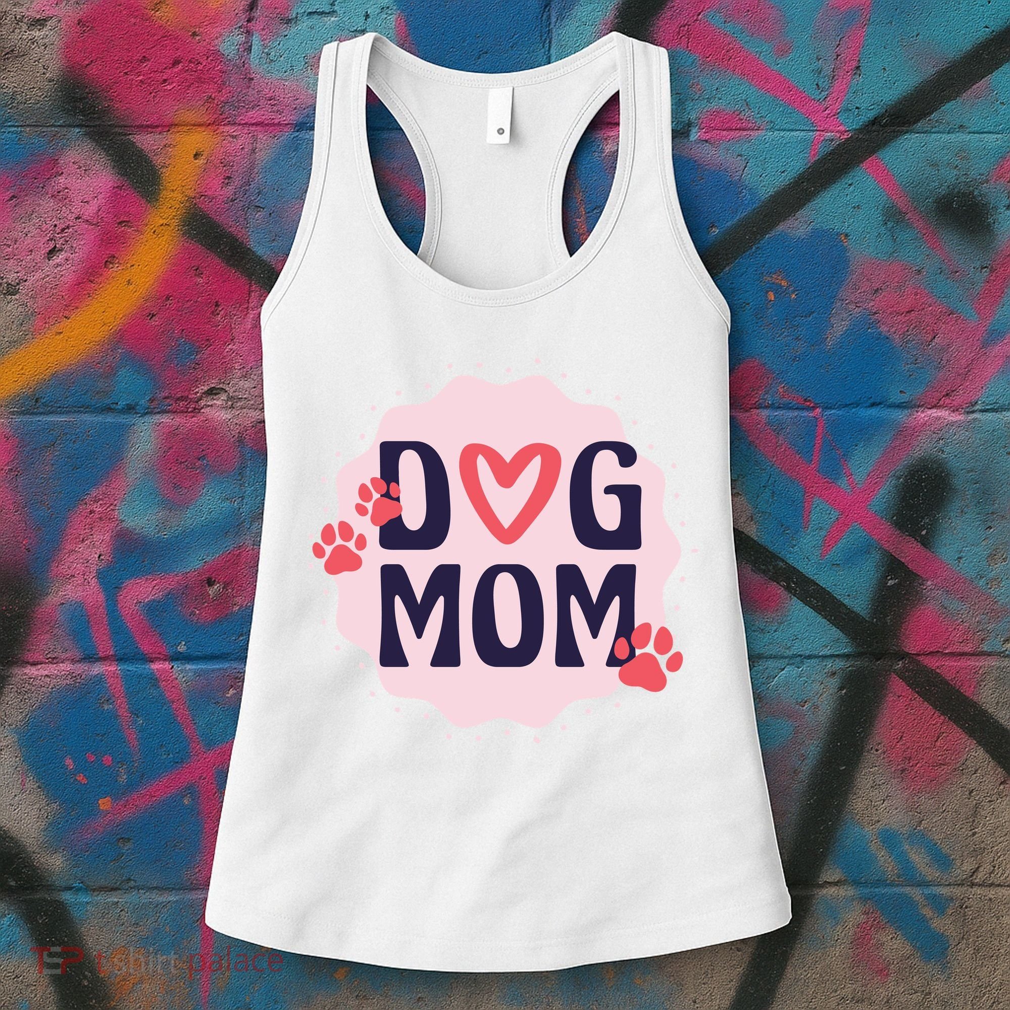 Dog Mom Paw Women's Tank Top