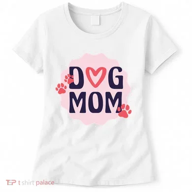 Dog Mom Paw Women's T-Shirt