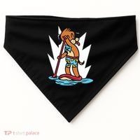Dog Paddle Boarding USA-Made Doggie Bandana thumb 0