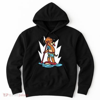 Dog Paddle Boarding Hoodie