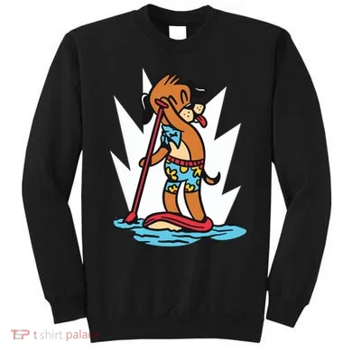 Dog Paddle Boarding Sweatshirt