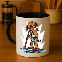 Dog Paddle Boarding Coffee Mug thumb 4