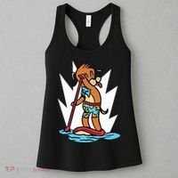 Dog Paddle Boarding Women's Tank Top thumb 3