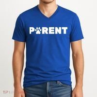 Dog Parent Pet V-Neck T-Shirt thumb 2
