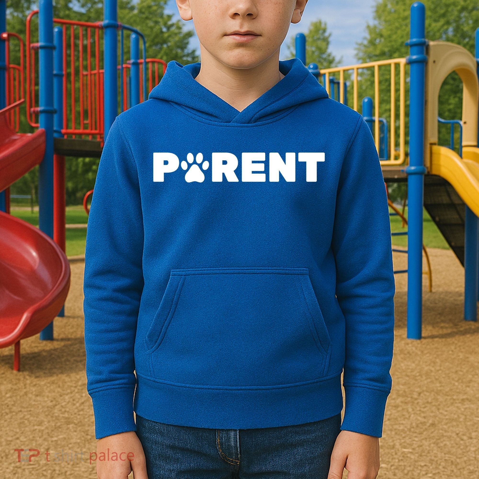 Dog Parent Pet Kids Hoodie