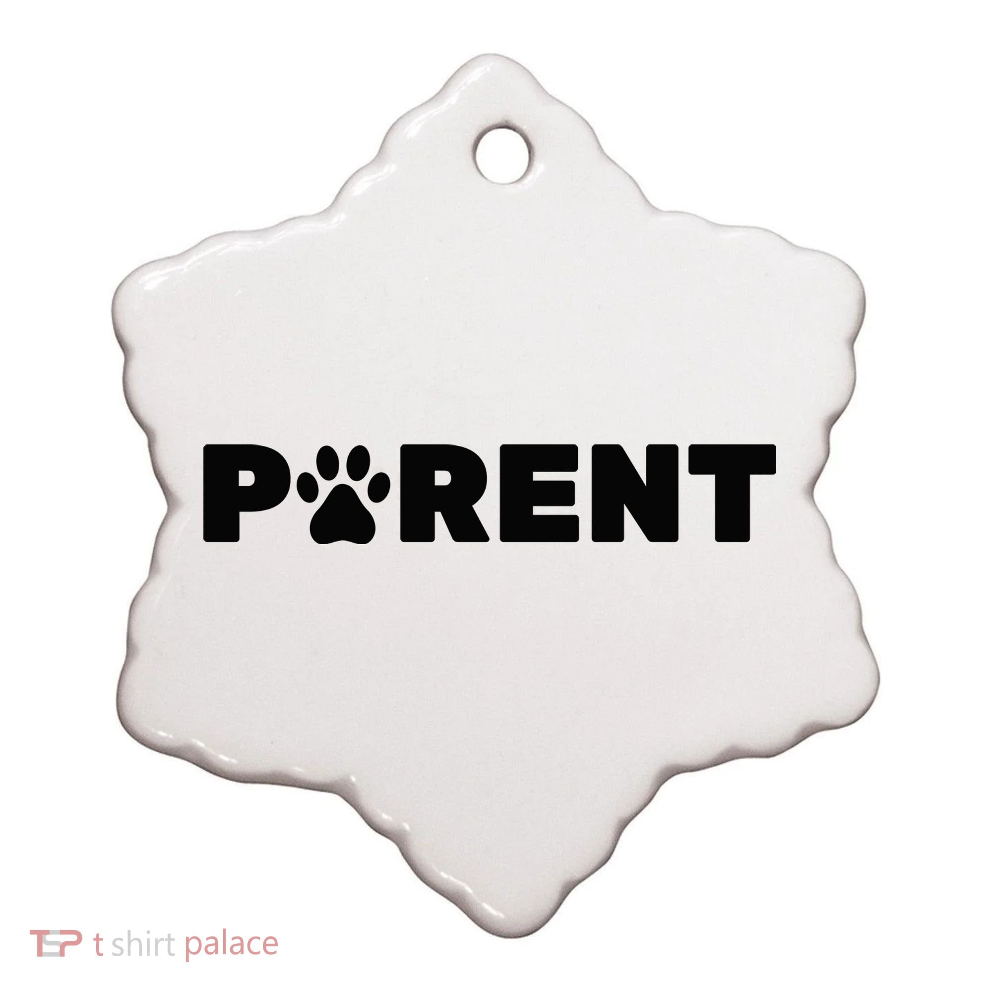 Dog Parent Pet Ceramic Ornament
