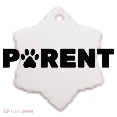 Dog Parent Pet Ceramic Ornament