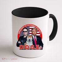 Department Of Government Efficiency D.O.G.E Doge Coffee Mug thumb 1