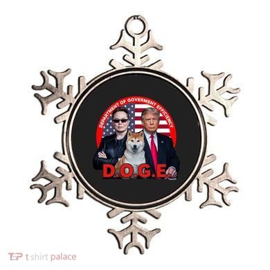 Department Of Government Efficiency D.O.G.E Doge Ornament