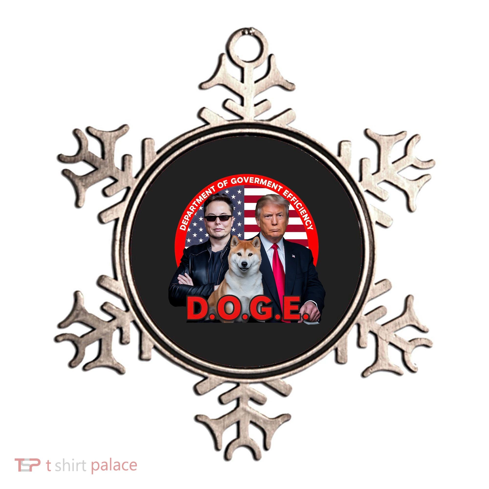 Department Of Government Efficiency D.O.G.E Doge Ornament