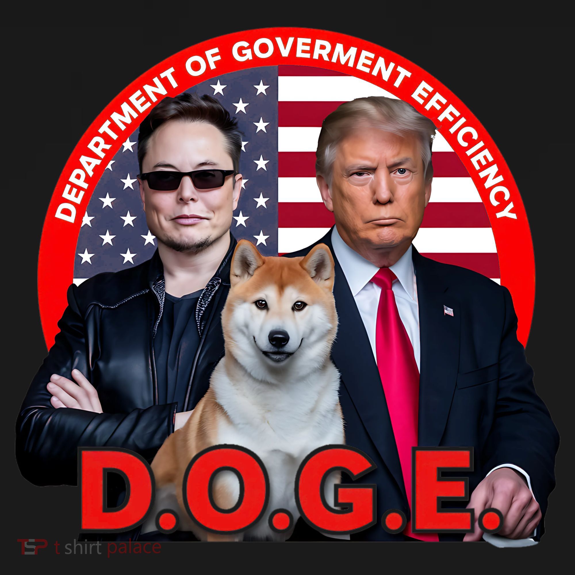 Department Of Government Efficiency D.O.G.E Doge Ornament