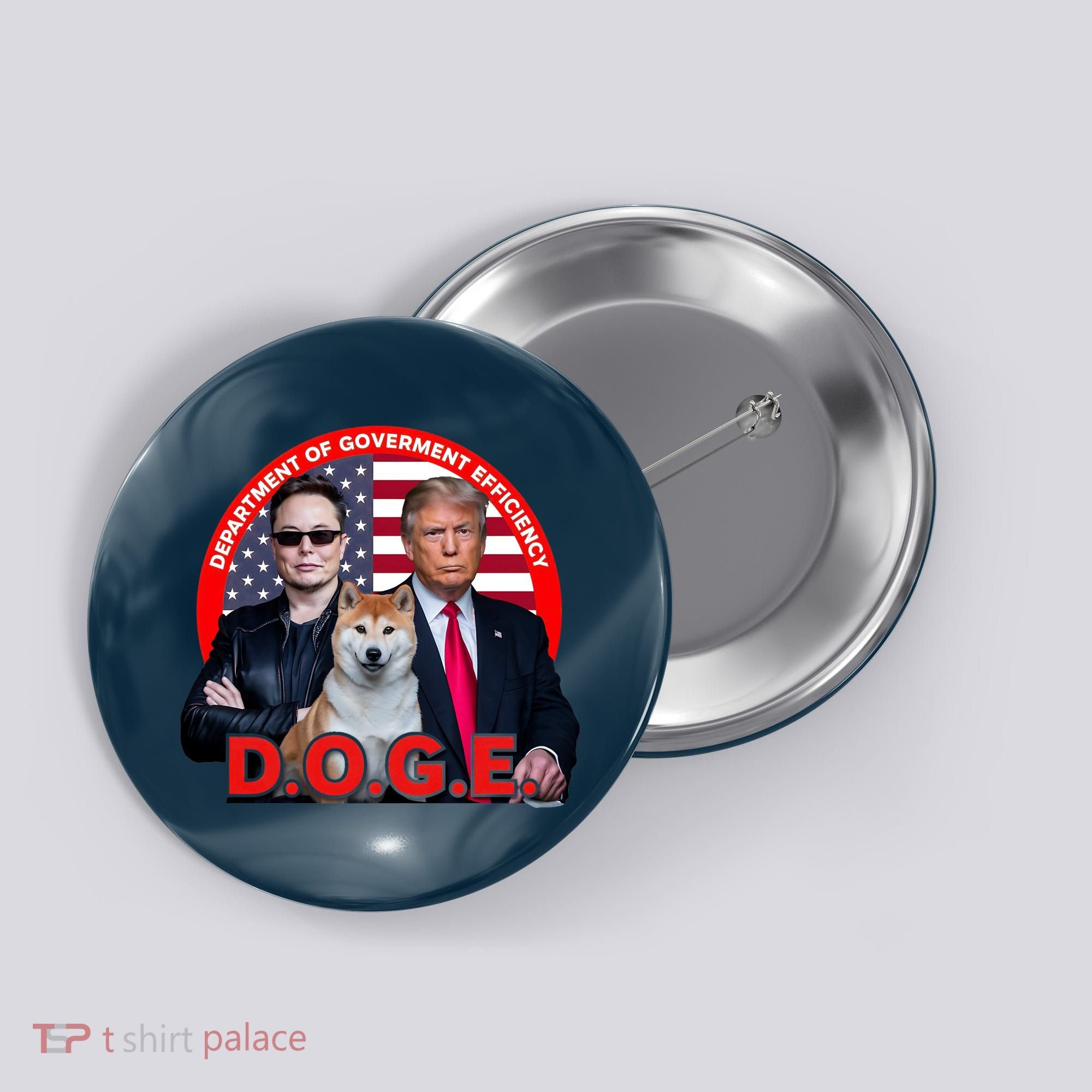 Department Of Government Efficiency D.O.G.E Doge Button