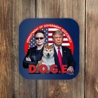 Department Of Government Efficiency D.O.G.E Doge Coaster thumb 0