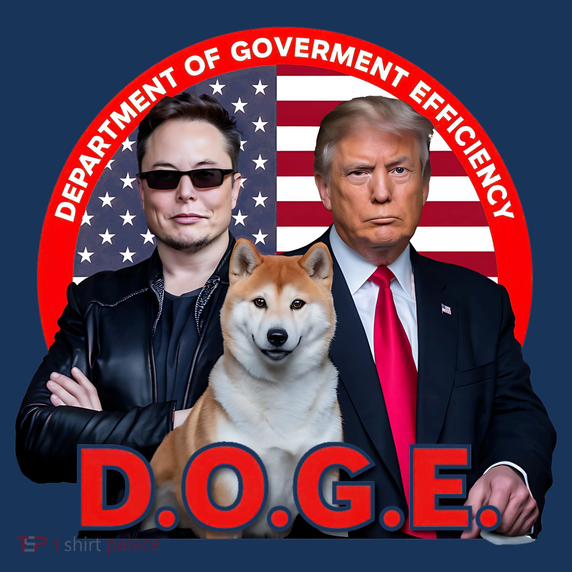 Department Of Government Efficiency D.O.G.E Doge Mousepad