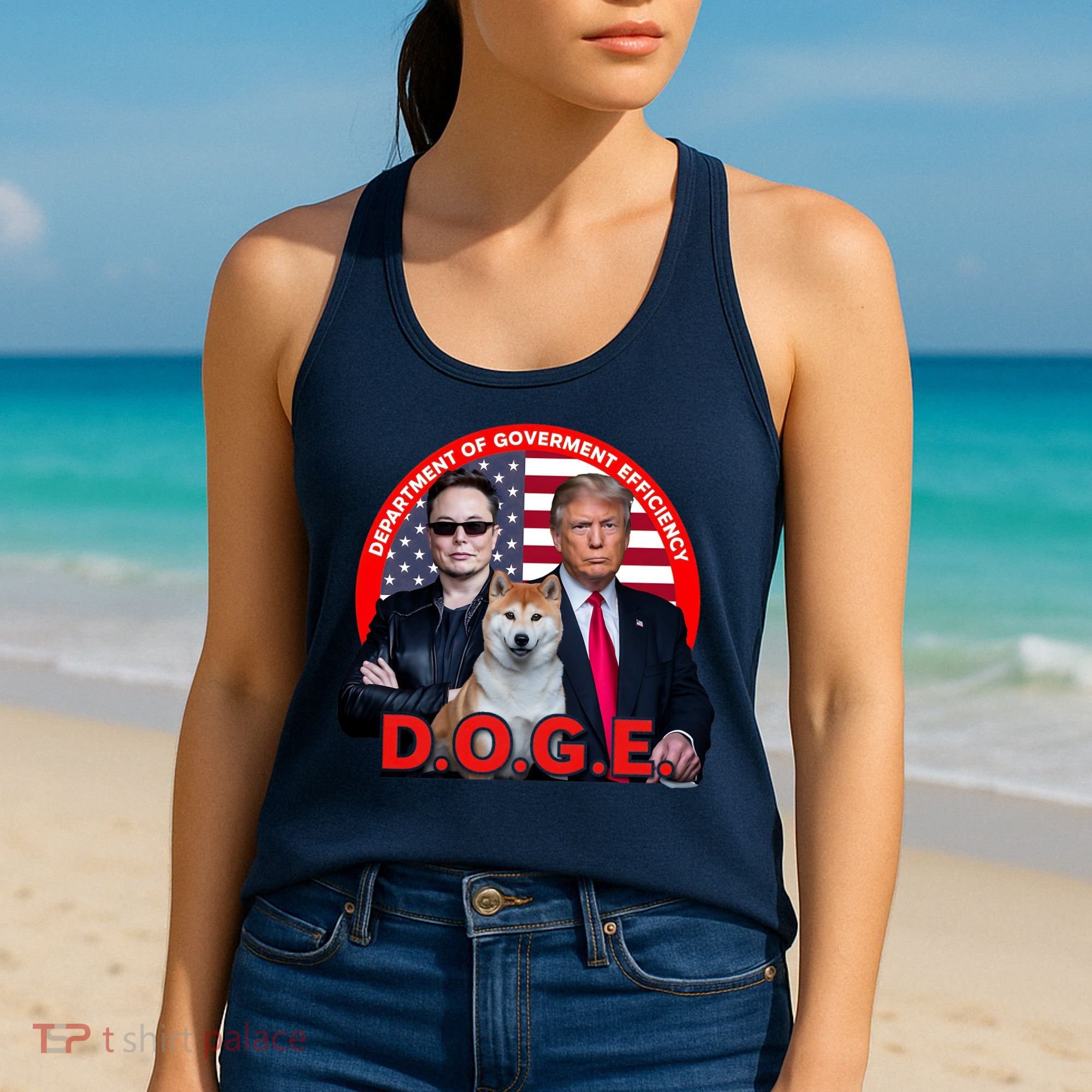 Department Of Government Efficiency D.O.G.E Doge Women's Tank Top