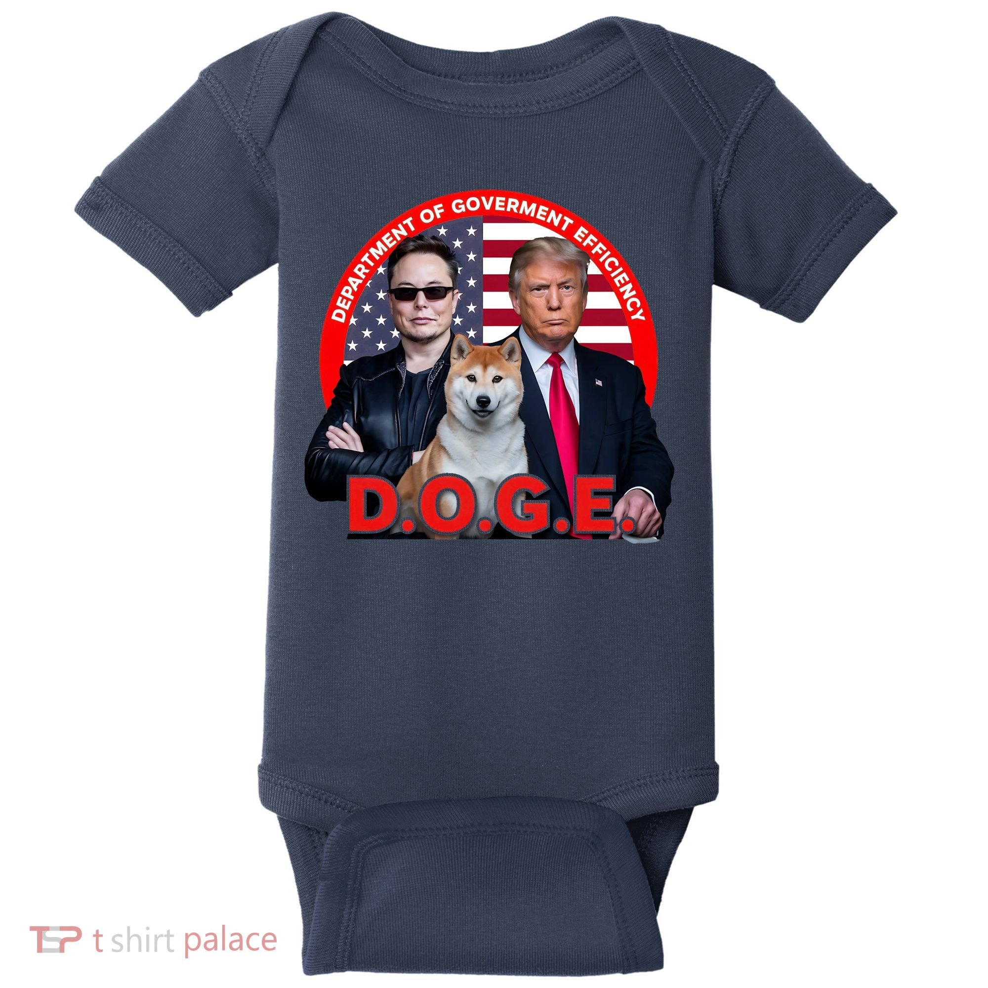 Department Of Government Efficiency D.O.G.E Doge Baby Bodysuit