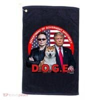 Department Of Government Efficiency D.O.G.E Doge Golf Towel thumb 0