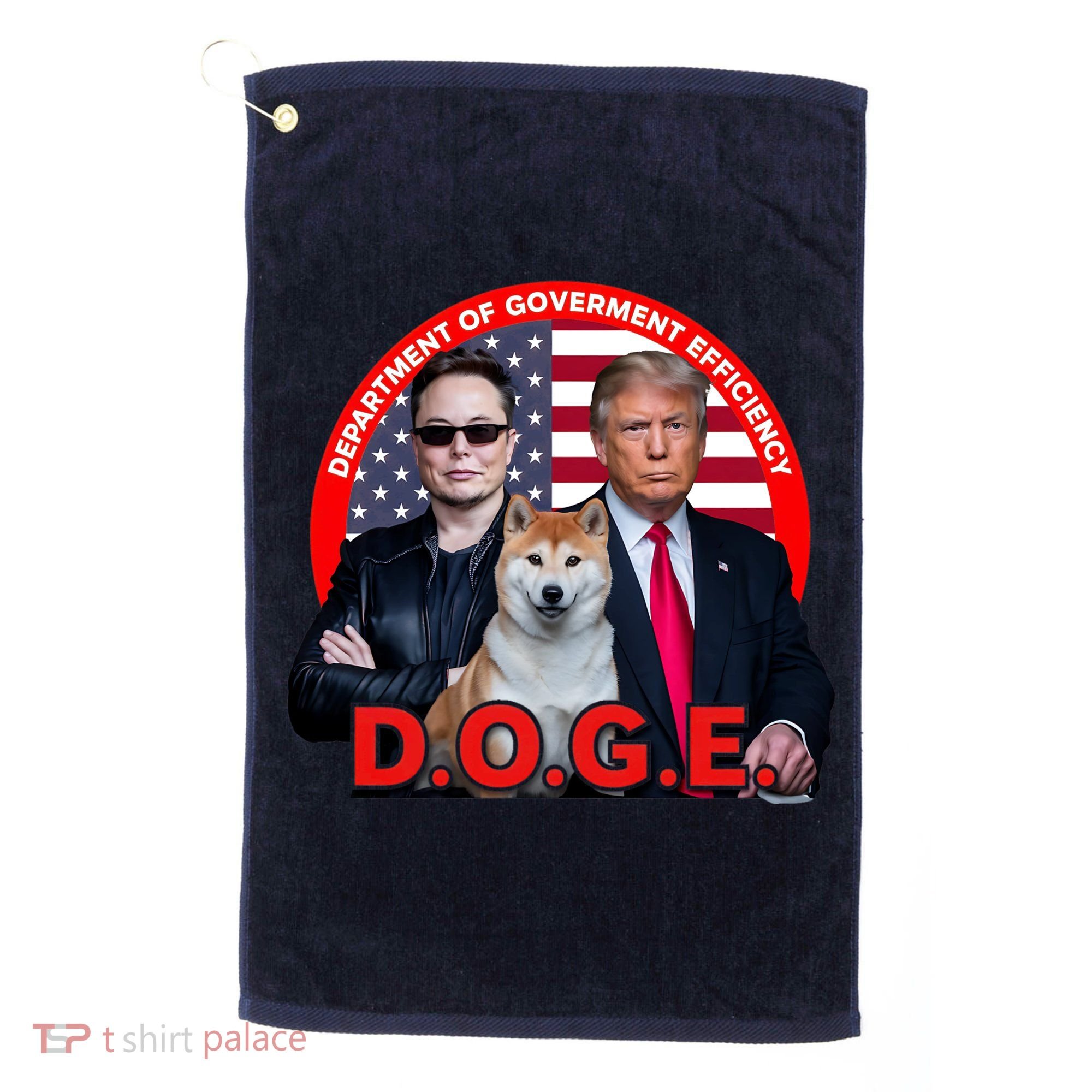 Department Of Government Efficiency D.O.G.E Doge Golf Towel