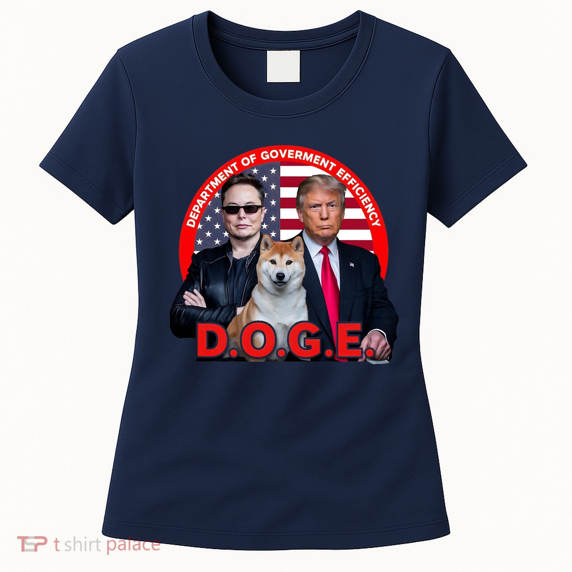 Department Of Government Efficiency D.O.G.E Doge Women's T-Shirt