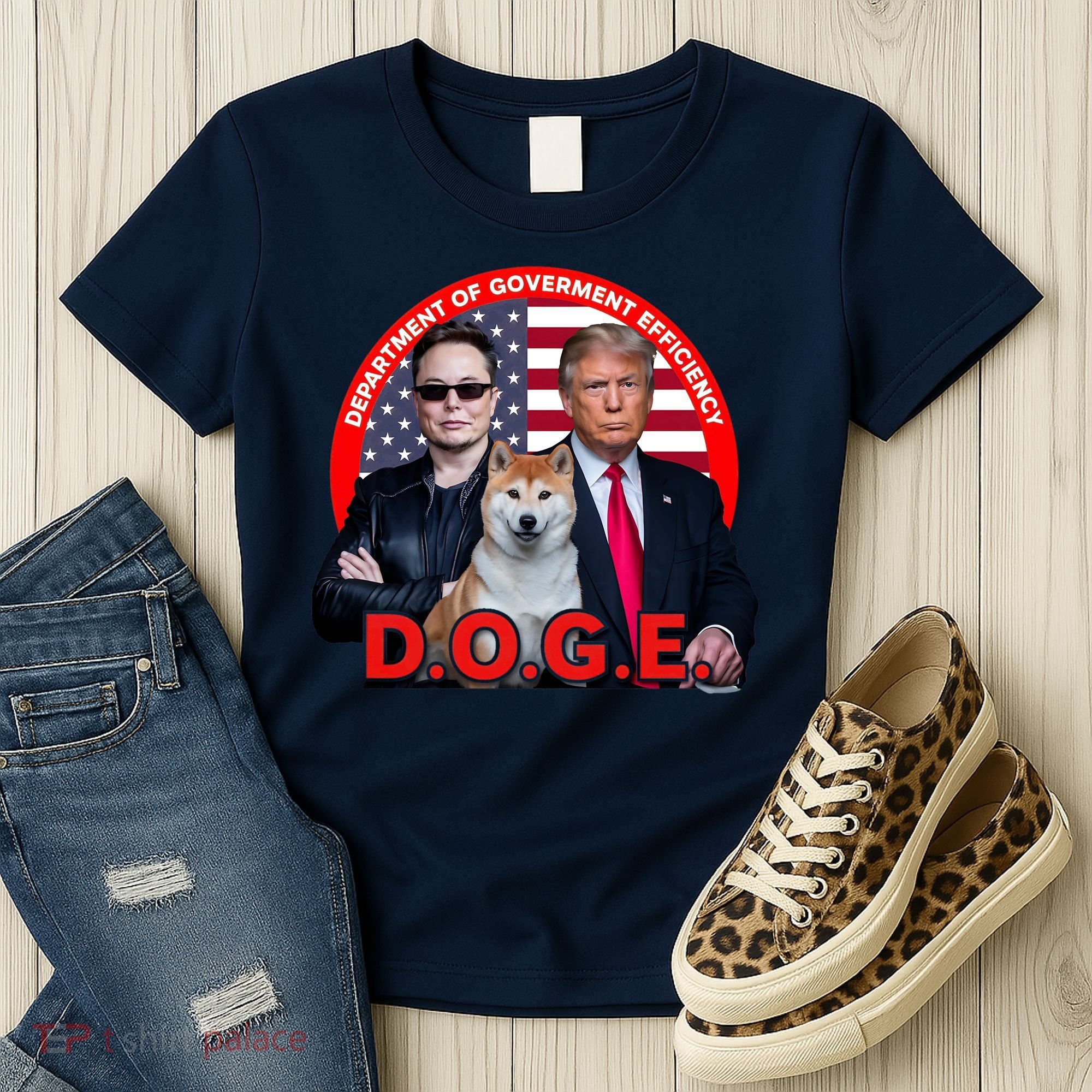 Department Of Government Efficiency D.O.G.E Doge Women's T-Shirt