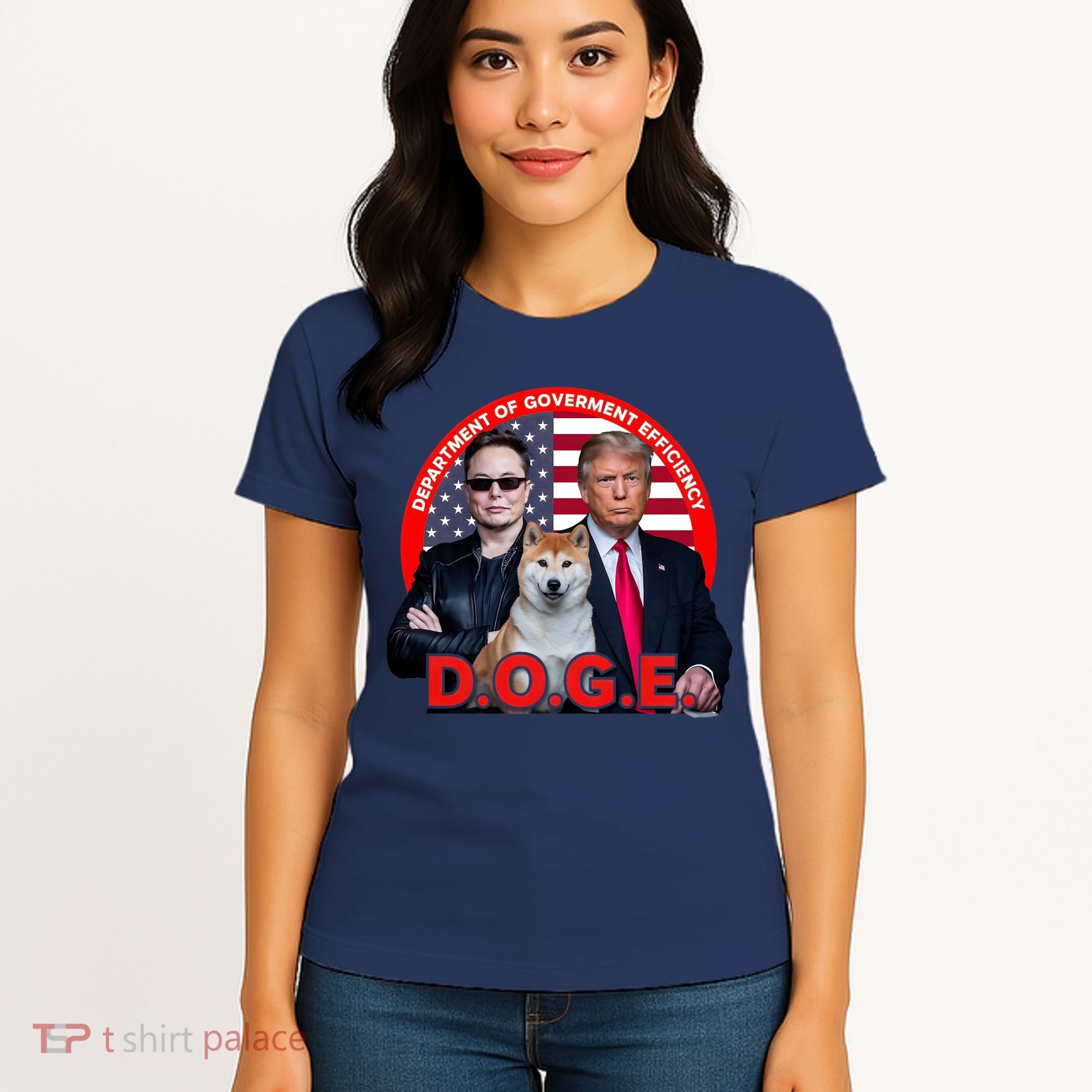Department Of Government Efficiency D.O.G.E Doge Women's T-Shirt