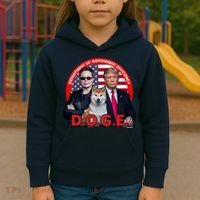 Department Of Government Efficiency D.O.G.E Doge Kids Hoodie thumb 3