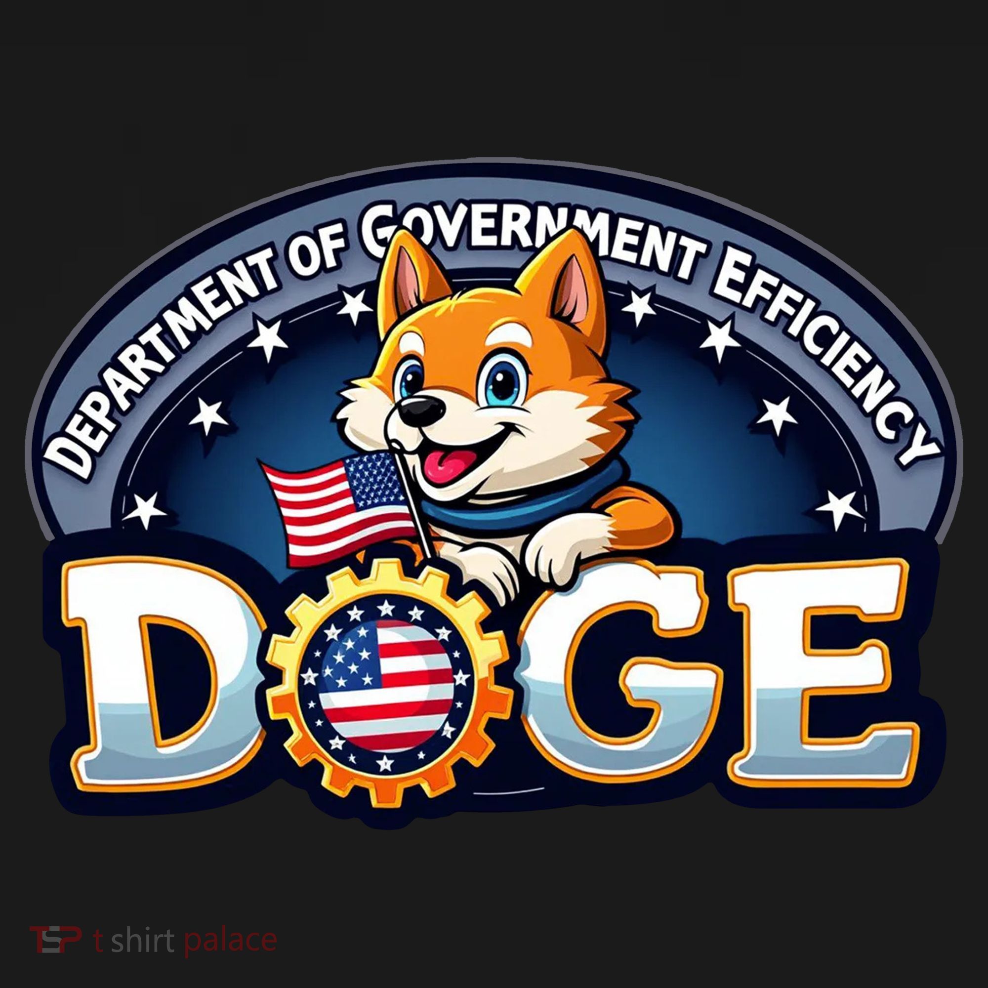 Department Of Government Efficiency Doge Toddler Hoodie