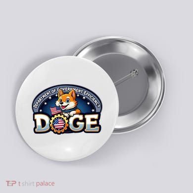 Department Of Government Efficiency Doge Button