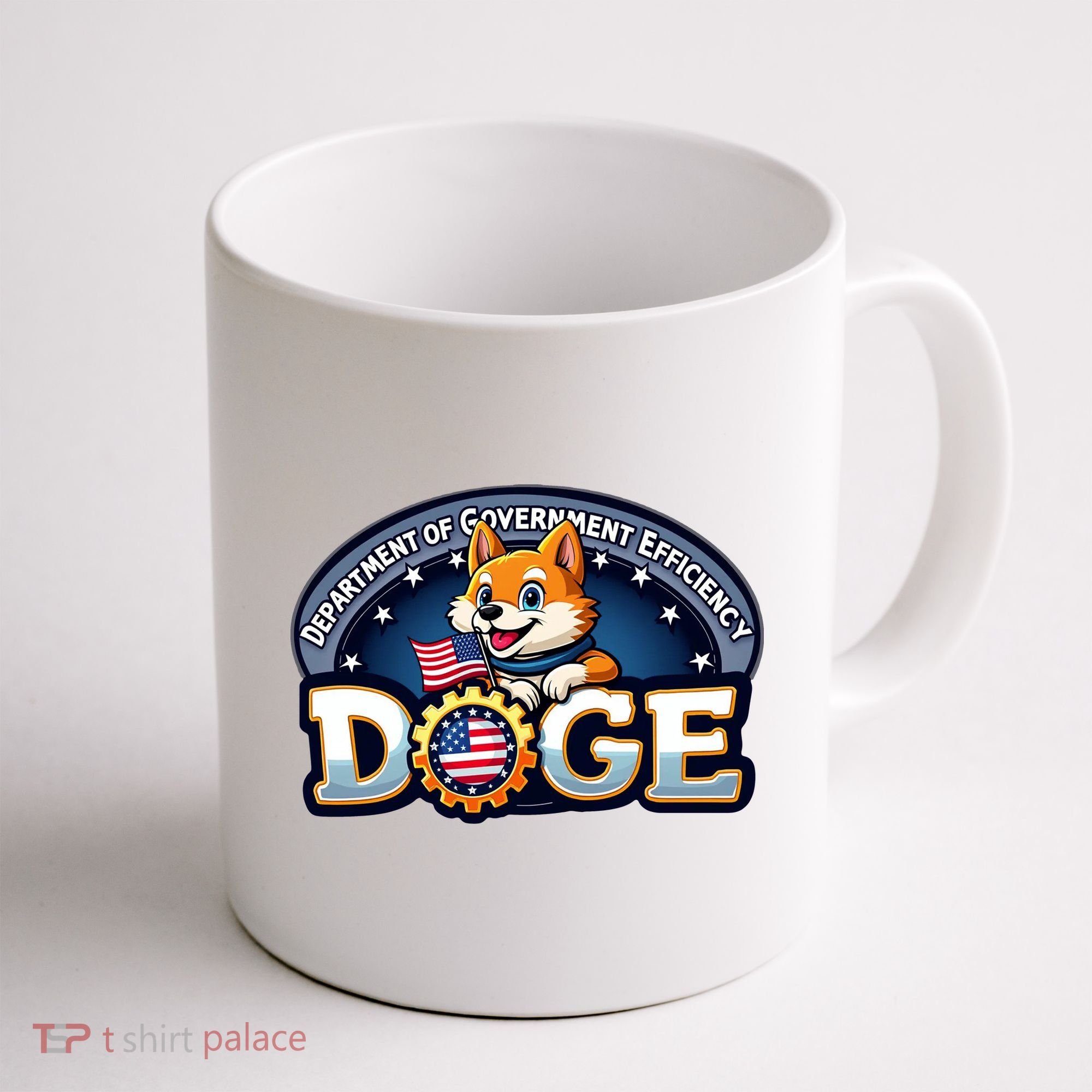 Department Of Government Efficiency Doge Coffee Mug
