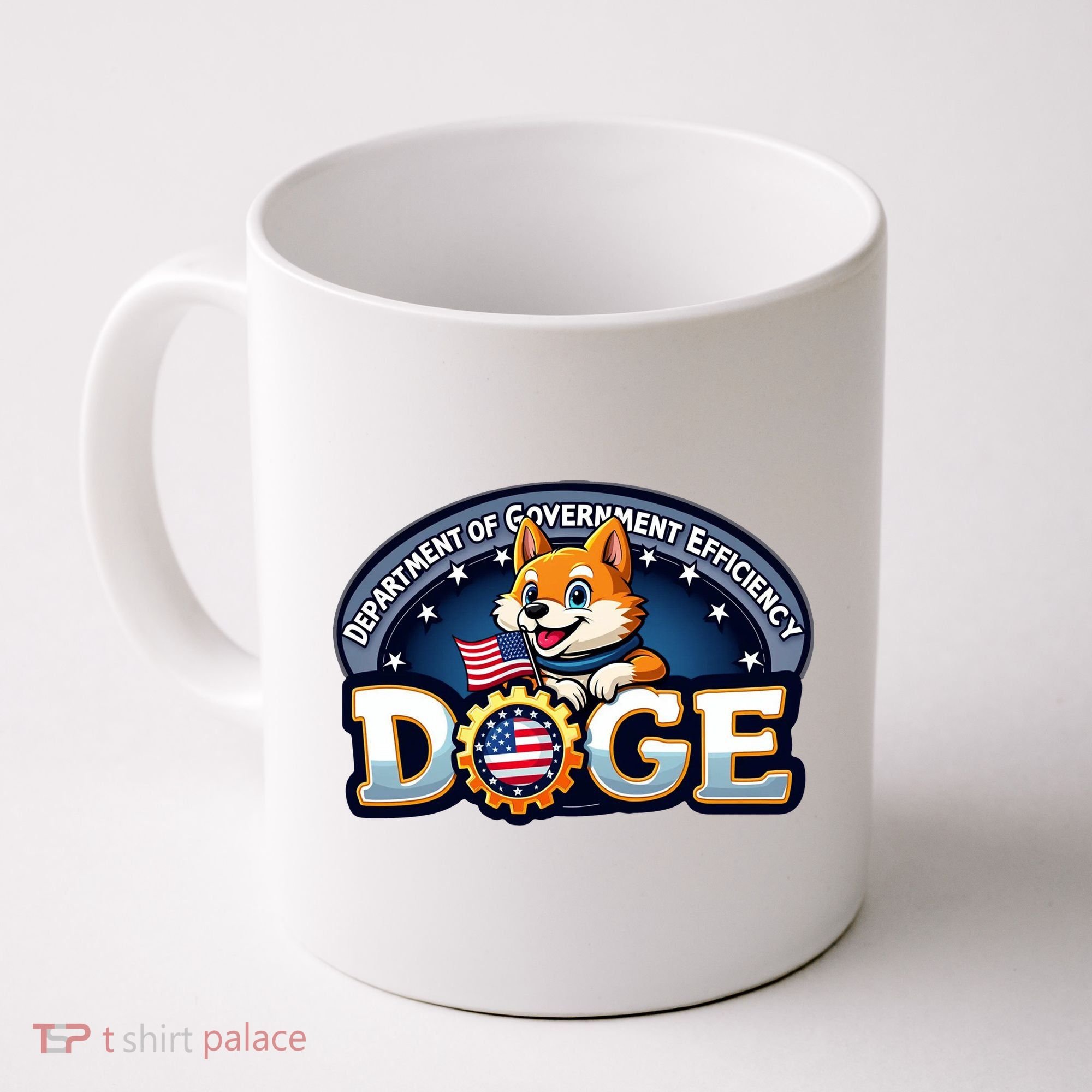 Department Of Government Efficiency Doge Coffee Mug