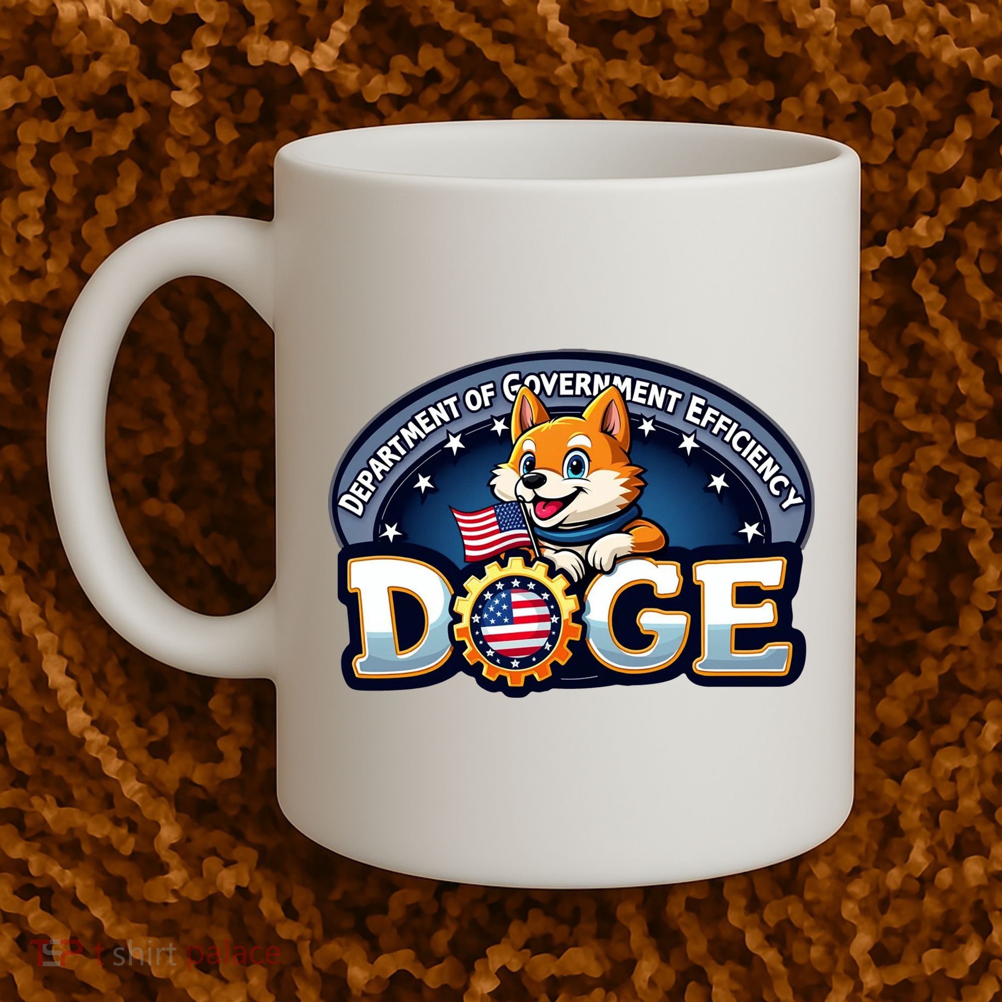 Department Of Government Efficiency Doge Coffee Mug