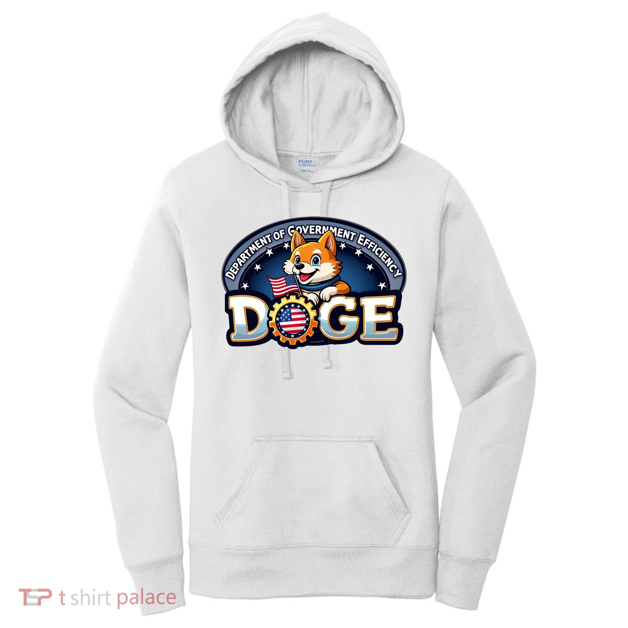 Department Of Government Efficiency Doge Women's Hoodie