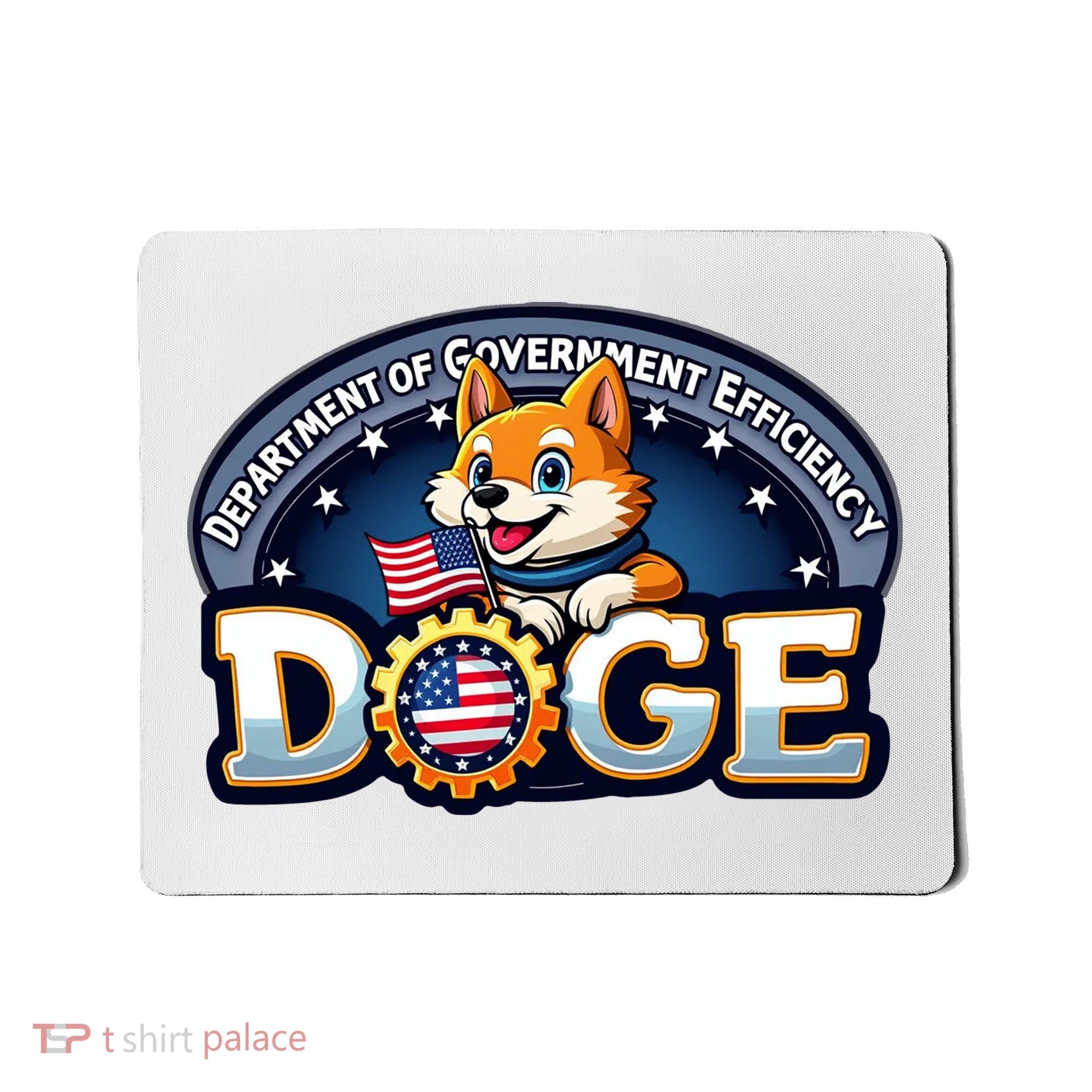 Department Of Government Efficiency Doge Mousepad
