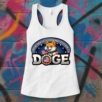 Department Of Government Efficiency Doge Women's Tank Top thumb 3