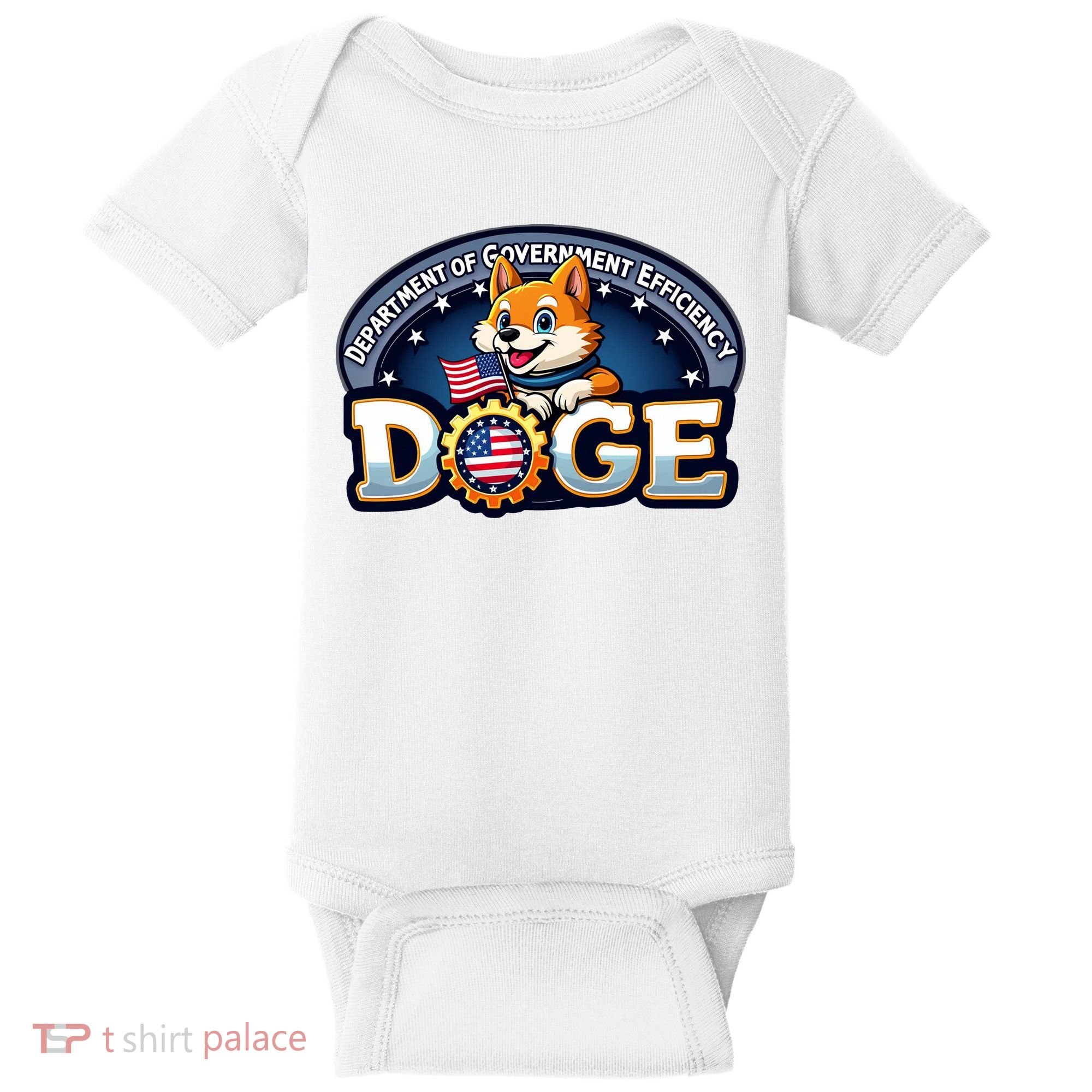 Department Of Government Efficiency Doge Baby Bodysuit
