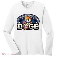 Department Of Government Efficiency Doge Women's Long Sleeve Shirt thumb 0