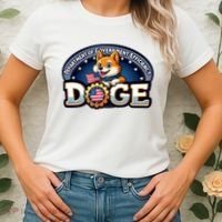 Department Of Government Efficiency Doge Women's T-Shirt thumb 2