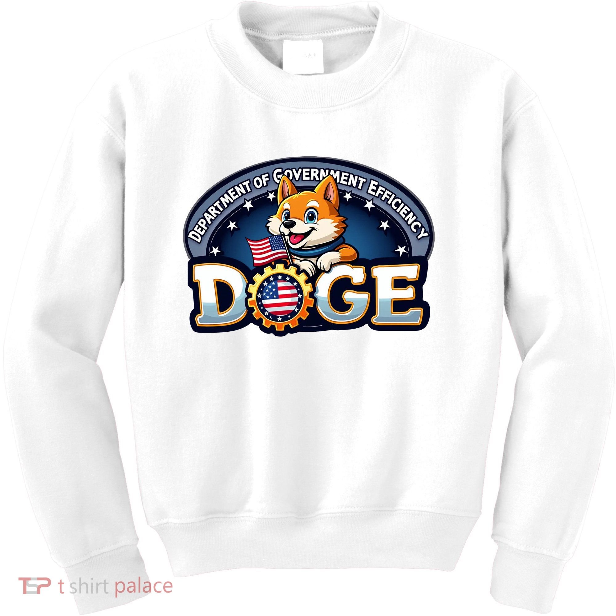Department Of Government Efficiency Doge Kids Sweatshirt