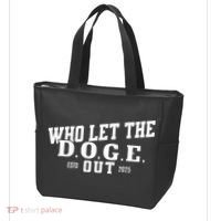 Dept Of Government Efficiency Who Let The D.O.G.E. Out Tote Bag thumb 3