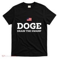 Department Of Government Efficiency Doge Drain The Swamp T-Shirt thumb 0