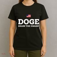 Department Of Government Efficiency Doge Drain The Swamp T-Shirt thumb 4