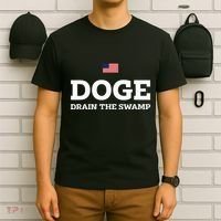 Department Of Government Efficiency Doge Drain The Swamp T-Shirt thumb 6