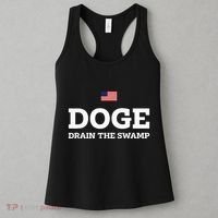Department Of Government Efficiency Doge Drain The Swamp Women's Tank Top thumb 3
