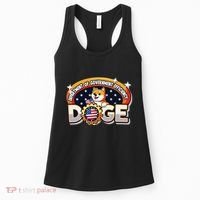 Department Of Government Efficiency Funny Doge Crypto Meme Women's Tank Top thumb 0