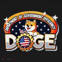 Department Of Government Efficiency Funny Doge Crypto Meme Baby Bodysuit thumb 2
